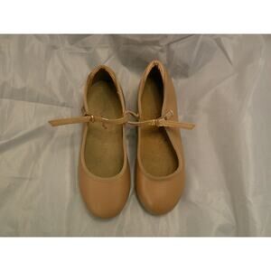 Dance Tap Tan Shoes Danshuz 751 Toddler 12.5M Tan Mary Jane Buckle
